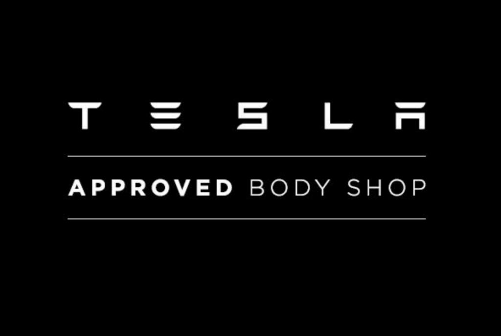 tesla approved body shop